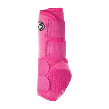 Protectores delanteros western Platinum Pro Star Anatomic Fucsia Rosa