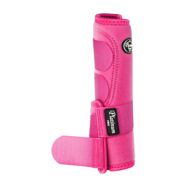 Protectores delanteros western Platinum Pro Star Anatomic Fucsia Rosa