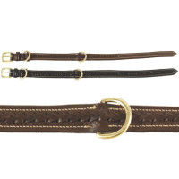 Collar perro trenzado 50-60 cm Chetak Castaño