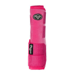Guarniciones posteriores western Platinum Pro Star Anatomic Fucsia Rosa