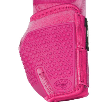 Guarniciones posteriores western Platinum Pro Star Anatomic Fucsia Rosa