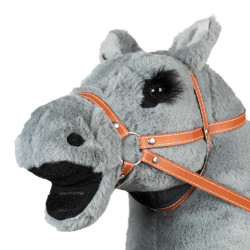 Hobby Horse Equestro Gris
