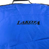 Funda de transporte para silla western Lakota Azúl real