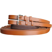 Riendas hunter Chetak para arnés par Newmarket Marrón