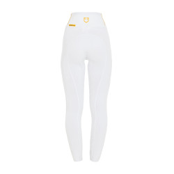 Legging para mujer Equestro ligero de corte slim Blanco