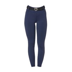Legging para mujer Equestro de talle alto con trabillas para cinturón Americana marina Azul marino