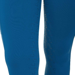Legging para mujer Equestro de talle alto con trabillas para cinturón Coral azul Legging para mujer Equestro de talle alto con trabillas para cinturón Coral azul