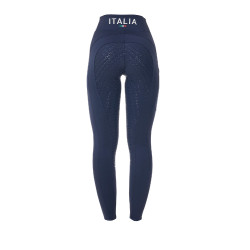 Legging mujer Equestro x FISE full grip corte slim Americana marina Azul marino Legging mujer Equestro x FISE full grip corte slim Americana marina Azul marino
