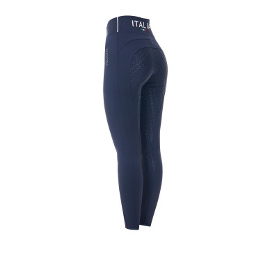 Legging mujer Equestro x FISE full grip corte slim Americana marina Azul marino Legging mujer Equestro x FISE full grip corte slim Americana marina Azul marino