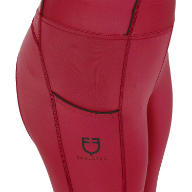Legging para niña Equestro forrado de polar Scooter Beige