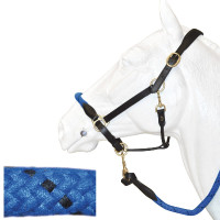 Cabezada de cuadra CHETAK cuerda Marrón / marino