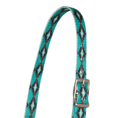 Cabezada de nylon Pool’s motivo navajo Turquesa Azul