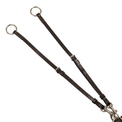 Martingala con anillas Supreme ajustable Marrón oscuro