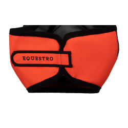 Careta antimoscas Equestro con logotipo frontal Granadina Rojo