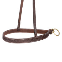 Muserola para brida one-ear de Pool’s con hebillas de latón Engrasado Muserola para brida one-ear de Pool’s con hebillas de latón Engrasado