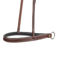 Muserola acolchada de cuero Pool’s Engrasado