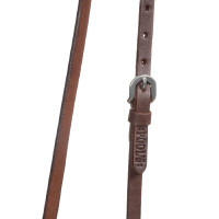 Muserola acolchada de cuero Pool’s Engrasado