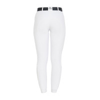 Pantalón de equitación para mujer Equestro full grip de talle alto con forro polar Americana marina Azul marino