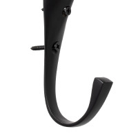 Soporte para brida de caballo en latón macizo Supreme Negro