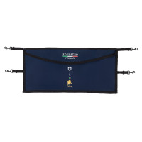 Puerta de box Equestro x FISE con logo bordado Americana marina Azul marino