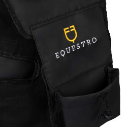 Protectores de estribos Equestro de poliéster Marrón oscuro