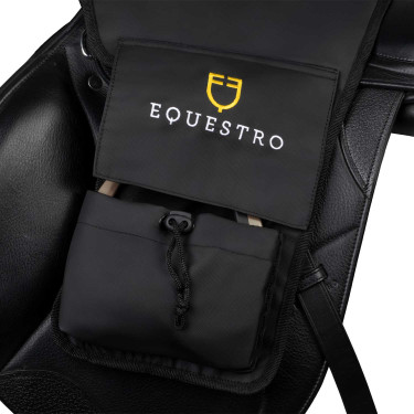 Protectores de estribos Equestro de poliéster Marrón oscuro
