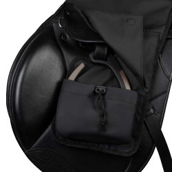 Protectores de estribos Equestro de poliéster Marrón oscuro