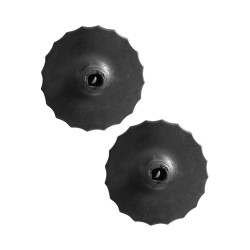 Protectores de embocadura de gel Pro Bits Umbria Equitazione Negro