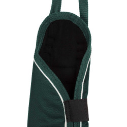 Protector de cola Equestro acolchado e hidrorrepelente Verde