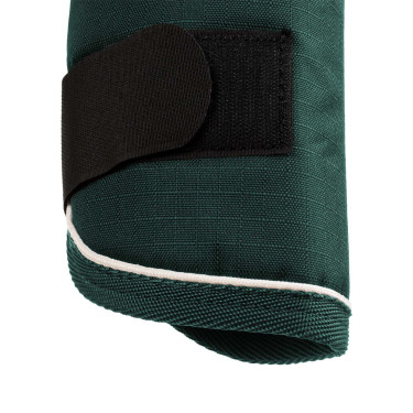 Protector de cola Equestro acolchado e hidrorrepelente Verde