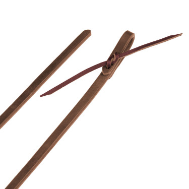 Riendas de cuero Pool’s 1,3 cm × 2,20 m Castaño Marrón