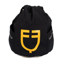 Bolsa para casco Equestro con bolsillos laterales Negro