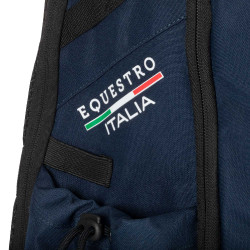 Mochila técnica multipbolsillos Equestro x FISE Americana marina Azul marino