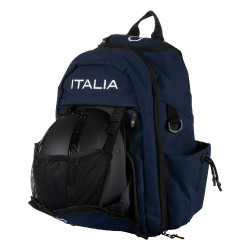 Mochila técnica multipbolsillos Equestro x FISE Americana marina Azul marino