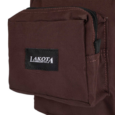 Bolsa de silla western Lakota para pomo Castaño Marrón