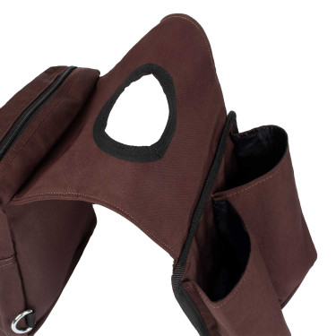 Bolsa de silla western Lakota para pomo Castaño Marrón