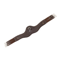 Cinch anatómico Equestro de cuero Marrón oscuro Marr&amp;amp;amp;oacute;n