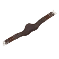 Cinch anatómico Equestro de cuero Marrón oscuro Marr&amp;amp;amp;oacute;n