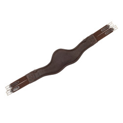 Cinch anatómico Equestro de cuero Marrón oscuro Marr&amp;amp;amp;oacute;n