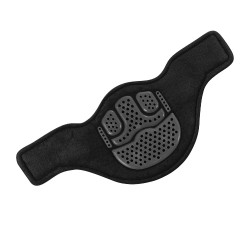 Cinchón corto Acavallo Gel Classic PVC Negro