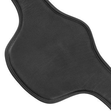 Cincha de pechera Equestro de cuero Negro