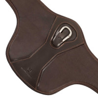 Cincha de pechera Equestro de cuero Negro
