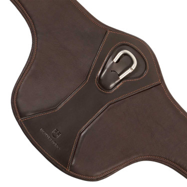 Cincha de pechera Equestro de cuero Marrón oscuro Marrón Cincha de pechera Equestro de cuero Marrón oscuro Marrón