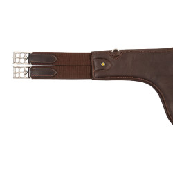 Cincha de pechera Equestro de cuero Marrón oscuro Marrón Cincha de pechera Equestro de cuero Marrón oscuro Marrón