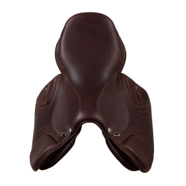 Silla de salto Acavallo Comfort Sublime KC Race 2.4 Marrón oscuro Marr&amp;amp;amp;oacute;n