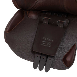 Silla de salto Acavallo Comfort Sublime KC Race 2.6 Marrón oscuro Marr&amp;amp;amp;oacute;n