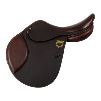Silla de salto Equestro Evolution Pro Marrón oscuro Marr&amp;amp;amp;oacute;n