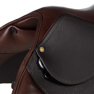 Silla de salto Equestro Evolution Pro Marrón oscuro Marr&amp;amp;amp;oacute;n