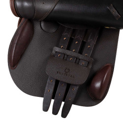 Silla de salto Equestro Evolution Pro Marrón oscuro Marr&amp;amp;amp;oacute;n