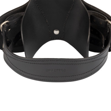 Silla de salto Equestro para caballo de juguete Negro